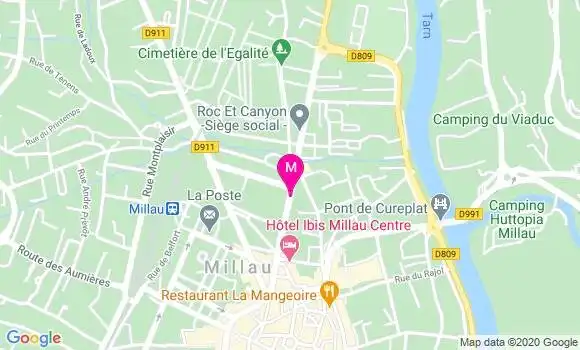 Localisation Dr Philippe Canac