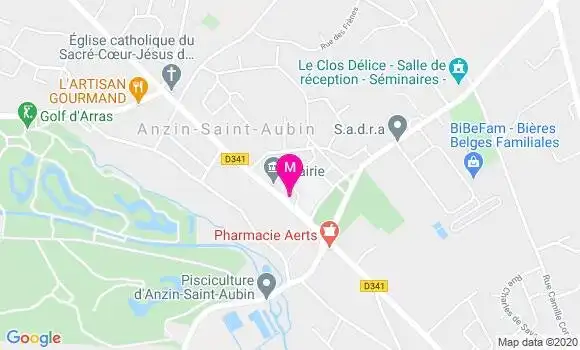 Localisation Dr Philippe Liagre
