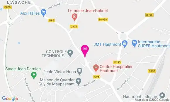 Localisation Dr Pascale Lestaevel