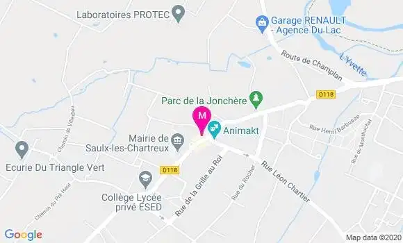 Localisation Dr Virginie Delaye