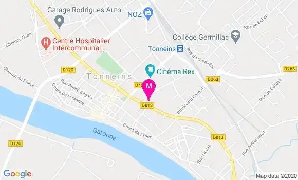 Localisation Dr Denis Bertolaso