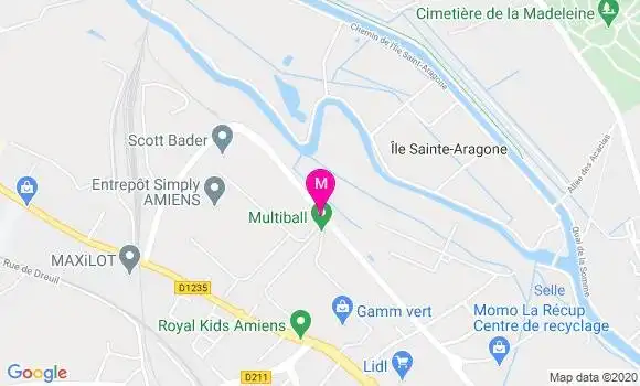 Localisation Dr Edith Ancey
