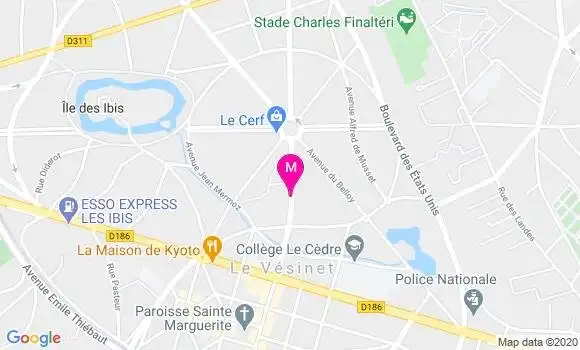 Localisation Dr Alain Sonnier