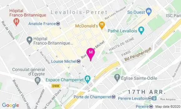 Localisation Dr Luc Chaudoye