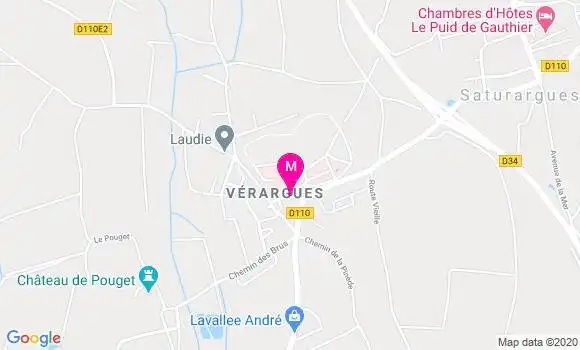 Localisation Dr Sophie Captier Valette