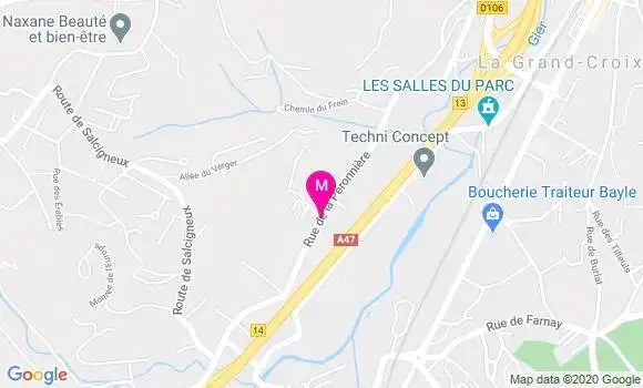 Localisation Dr Lionel Brosse