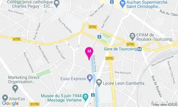 Localisation Dr Brice Bazin