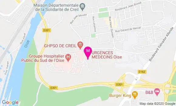 Localisation Dr Brahim Beldjoudi