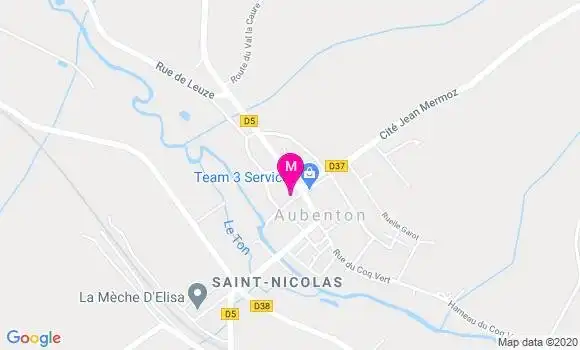 Localisation Dr Jean Claude Natteau