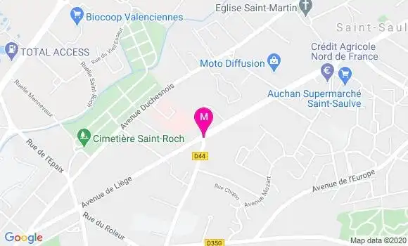 Localisation Dr Benoît Guislain