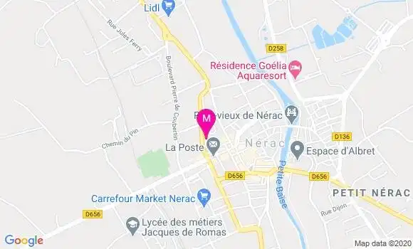 Localisation Dr Patrick Dezou