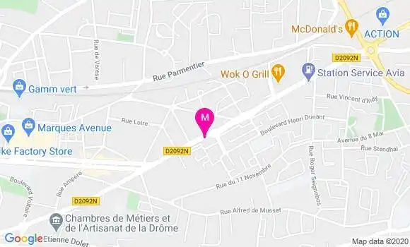 Localisation Dr Didier Lamy
