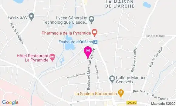 Localisation Dr Didier Wilk