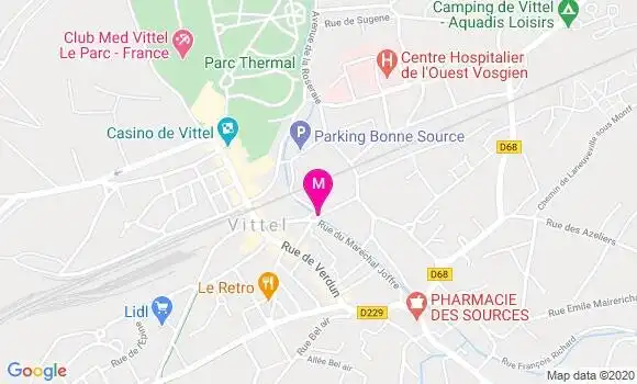 Localisation Dr Denis Morizot