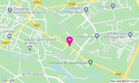 Localisation Dr Eric Albert