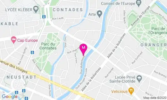 Localisation Dr Jacques Irrmann