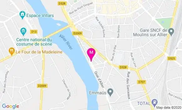 Localisation Dr Catherine Mascheix Carpentier