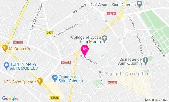 Localisation Dr Pierre Etienne Lender