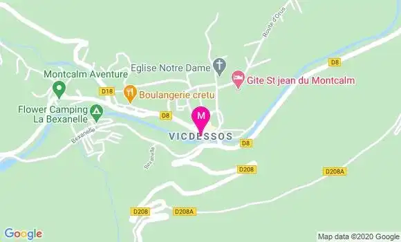 Localisation Dr Marc Dupui
