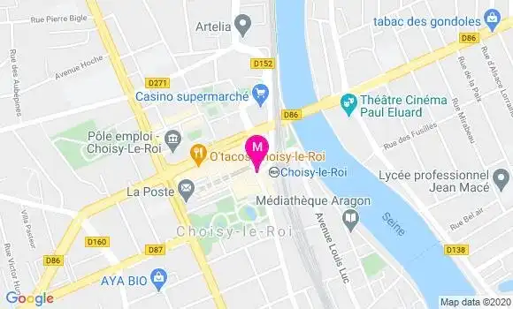 Localisation Dr Guy Scemama