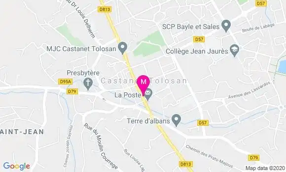 Localisation Dr Murielle Sella
