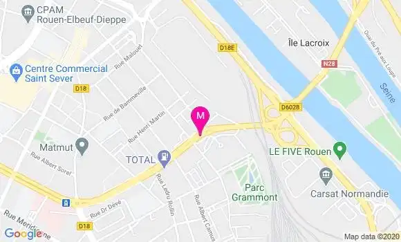Localisation Dr Thierry Gilbert