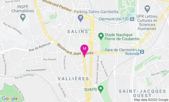 Localisation Dr Jacques Beraud