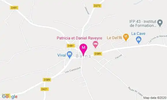 Localisation Dr Jean Paul Eymard