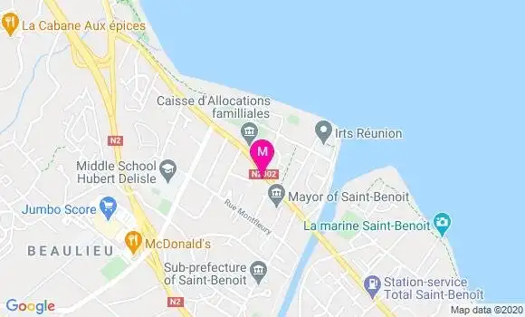 Localisation Dr Georges Chane Laï