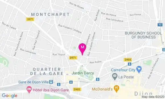 Localisation Dr Bernard Courtois