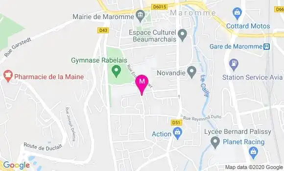 Localisation Dr Jean Michel Bunel