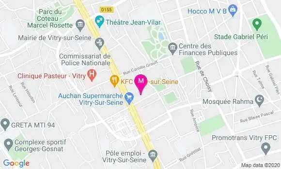 Localisation Dr Marie Laure Tran