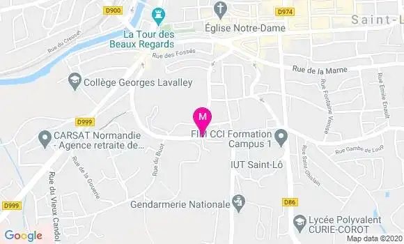 Localisation Dr Maxime Elie