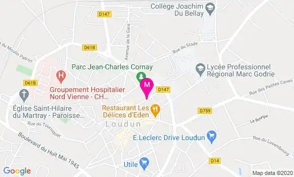 Localisation Dr Alain Buresté