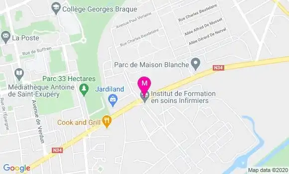 Localisation Dr Michel Guillard