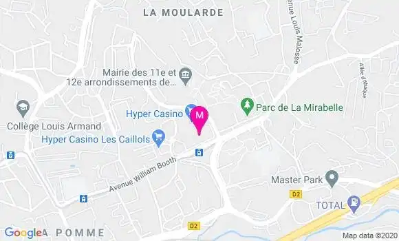 Localisation Dr Marc Perreard