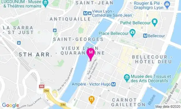 Localisation Dr Géraldine Dantin