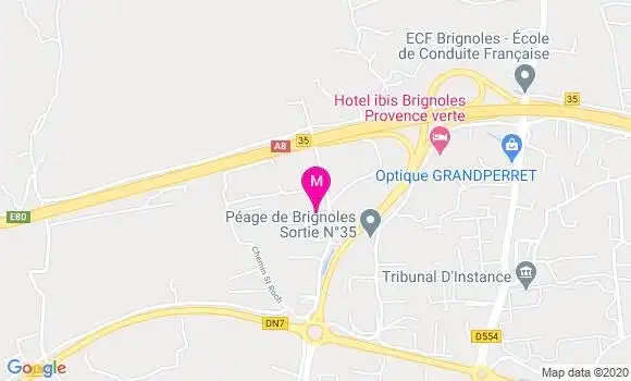 Localisation Dr Fabien Fellous