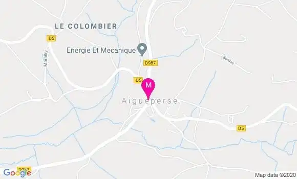 Localisation Dr Hubert Delaume