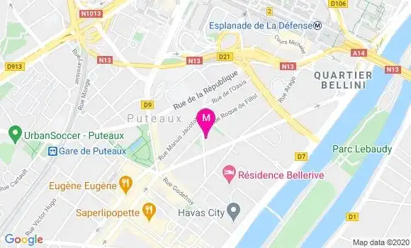 Localisation Dr Jean Paul Zerath