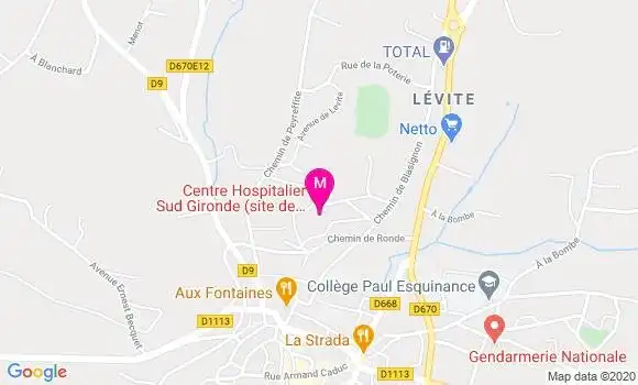 Localisation Dr Frédéric Caid
