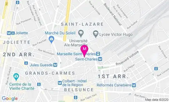 Localisation Dr Marie Pierre Soler Peybernes