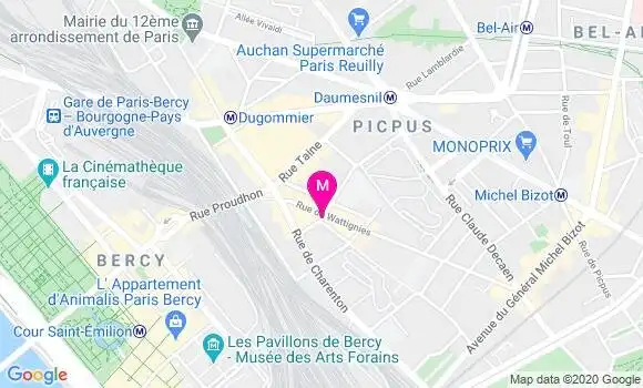 Localisation Dr Antoine Zuber