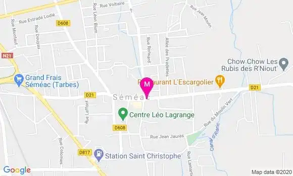 Localisation Dr Eric Boularan