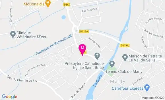 Localisation Dr Philippe Manquant