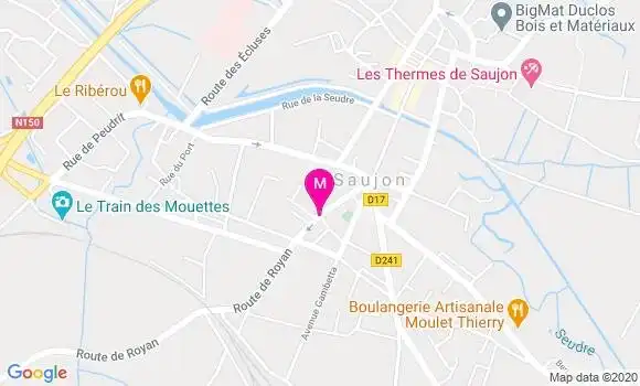 Localisation Dr Pierre Louis Guillet