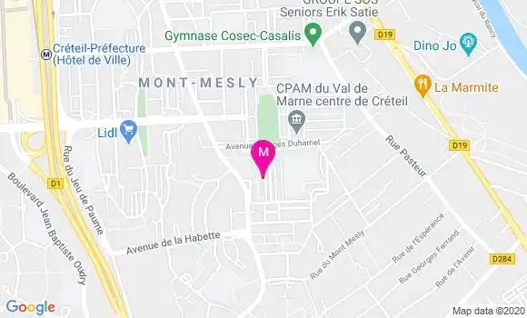 Localisation Dr Emmanuelle Masse Meribah