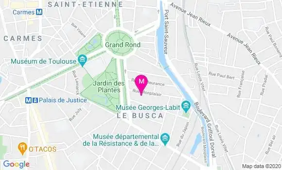 Localisation Dr Jean Baptiste Dethieux