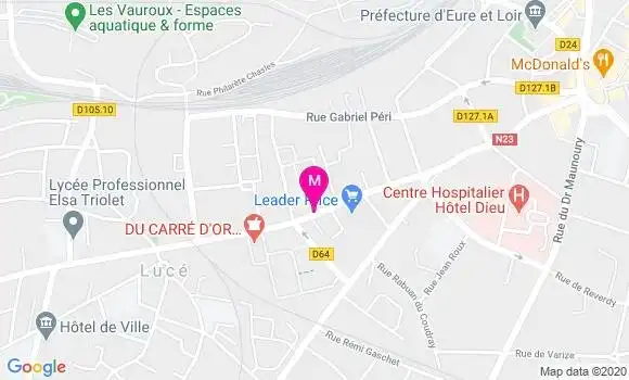 Localisation Dr Richard Dupuy Dourreau