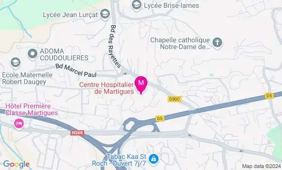 Localisation Dr Bénédicte Haser